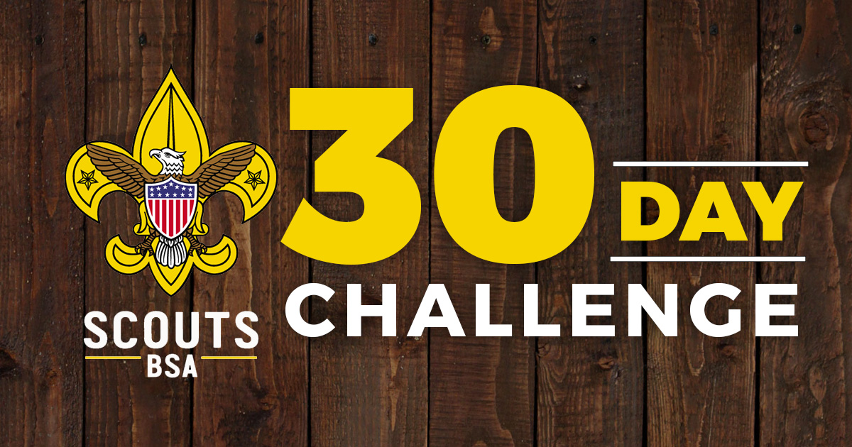 Scouts BSA 30 Day Challenge