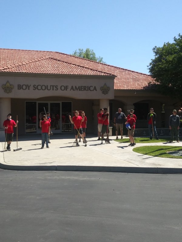 Thank you to Troop 95! Sequoia Council Boy Scouts of America