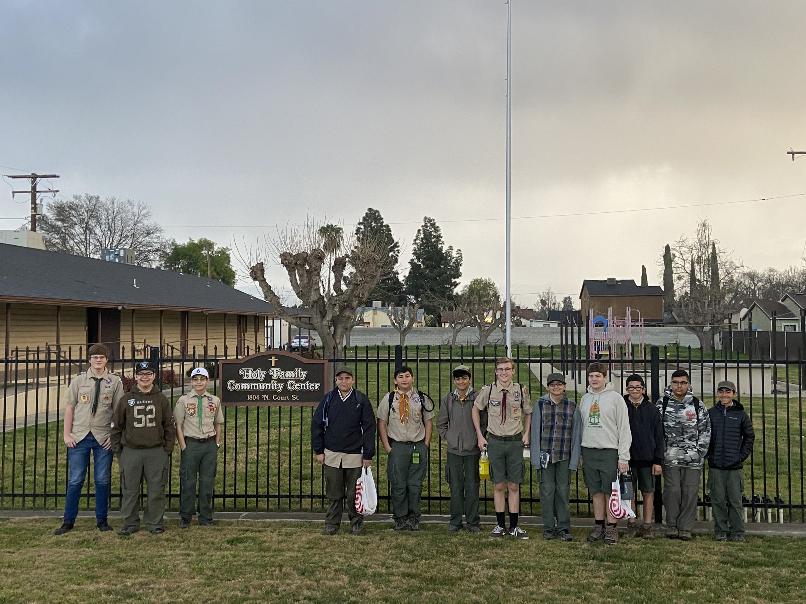 Troop 321’s February Red Rock Camping Trip Sequoia Council Boy